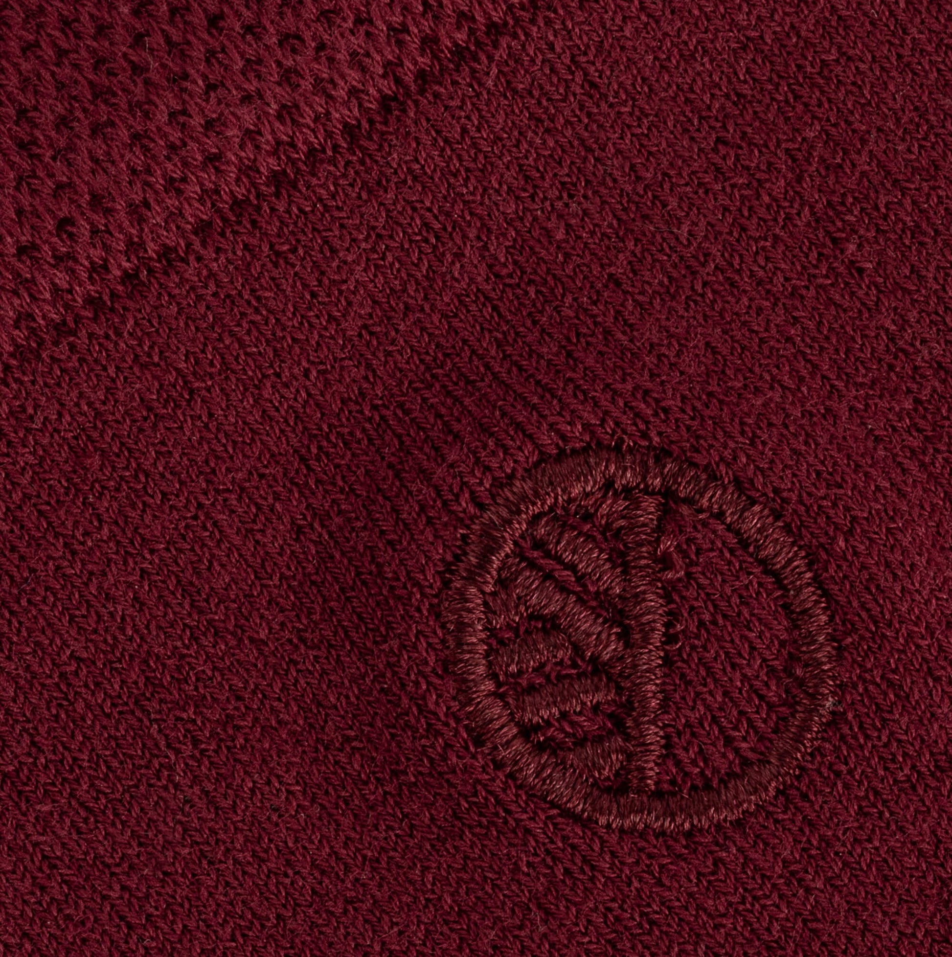 Plum Mens Luxury Smart Socks Close Up