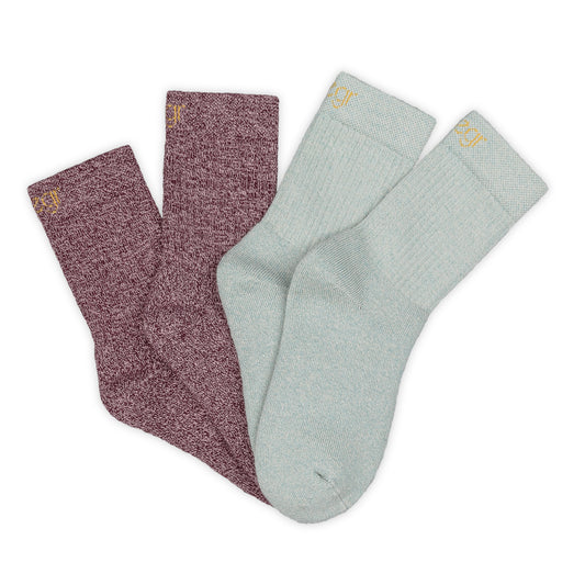 Girls 2 Pack Leisure Socks