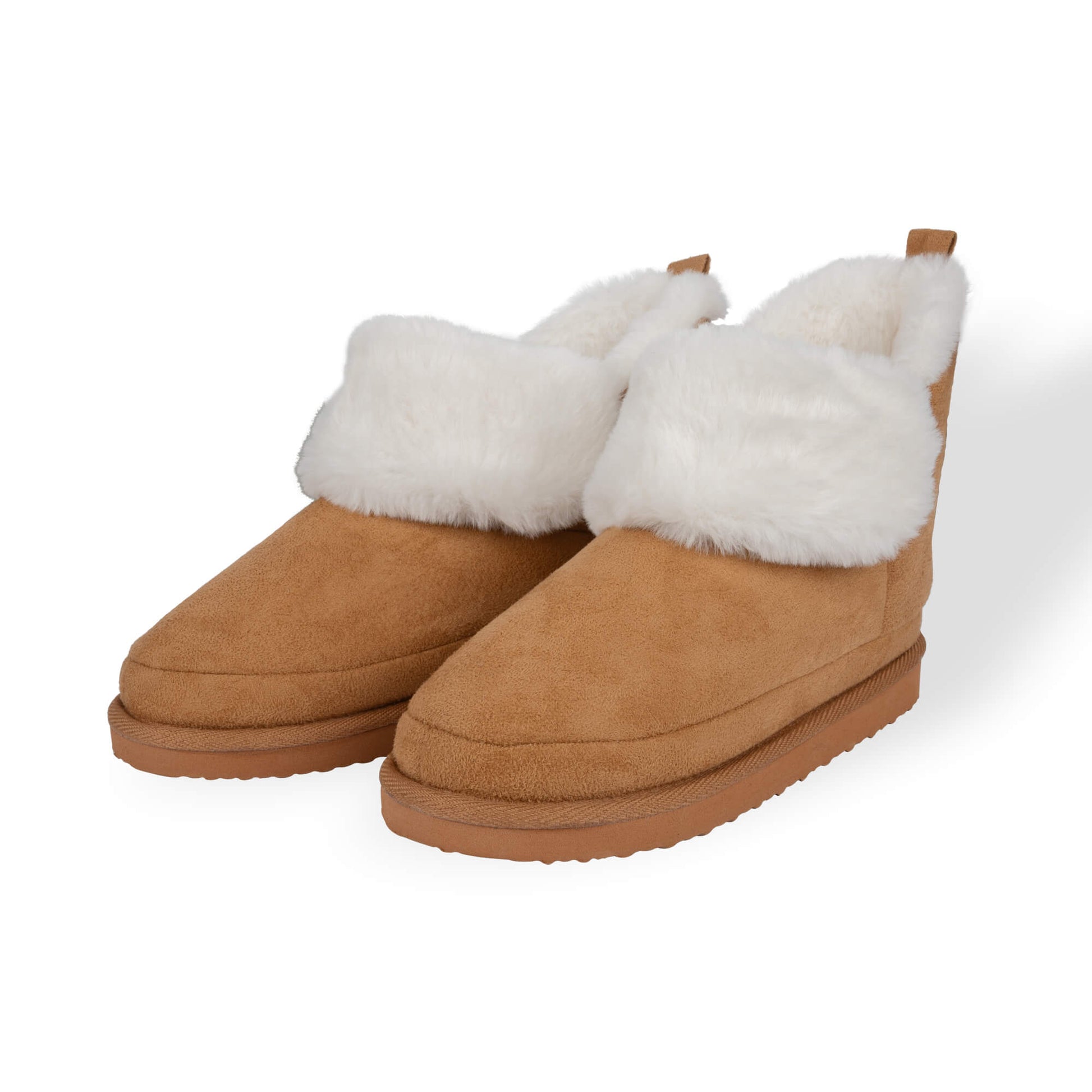 Women's Micro Suede Bootie Slippers Product Shot