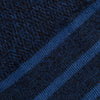 Navy Mens Stripe Sock Close Up