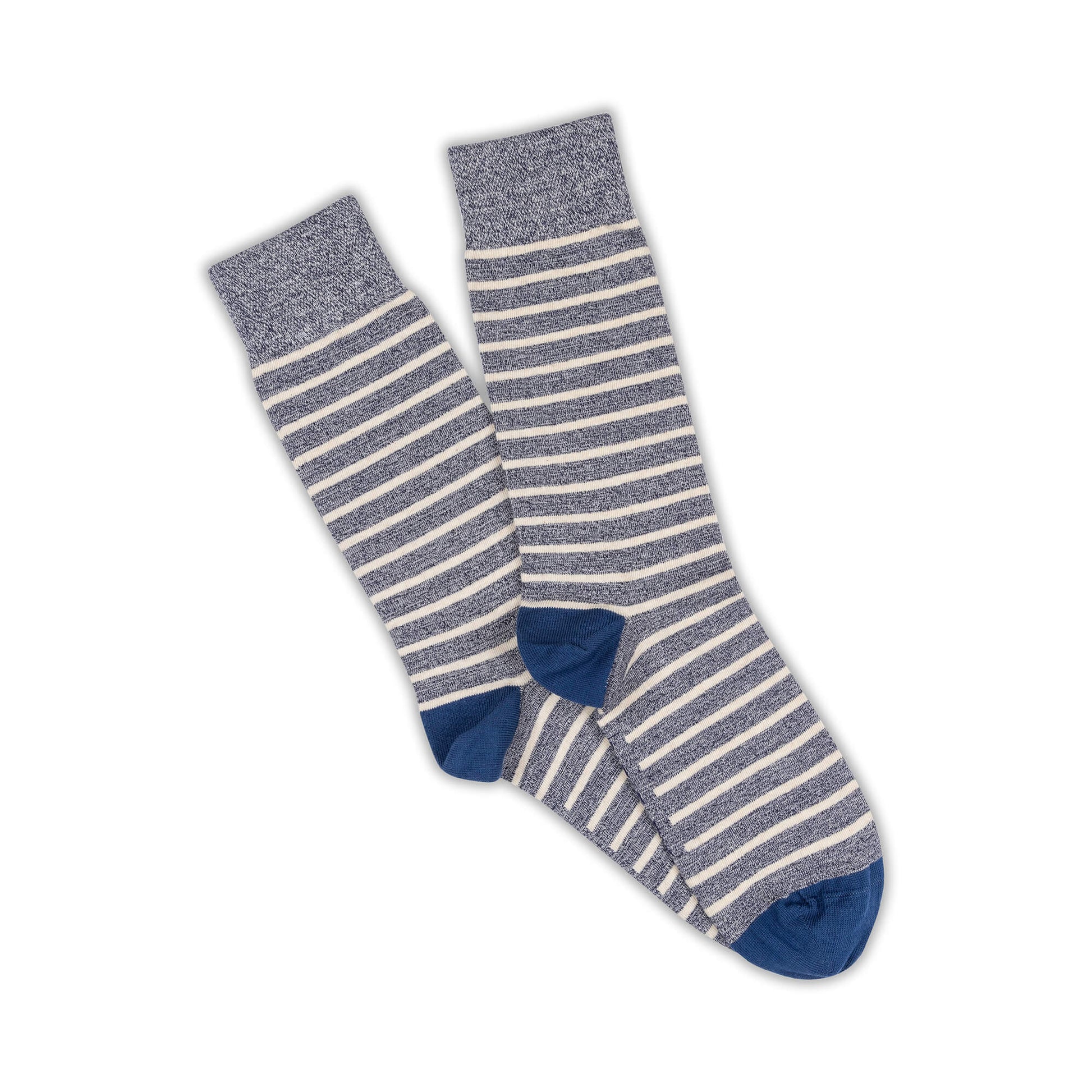 Grey Mens Stripe Sock