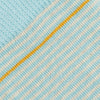 Aqua Ticking Stripe Womens Close Up
