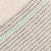 Grey Ticking Stripe Womens Close Up