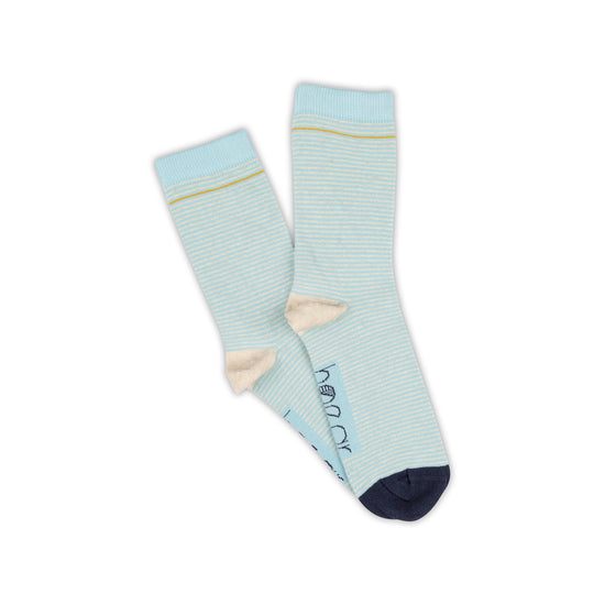 1PK TICKING STRIPE SOCKS