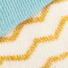 Baby Socks Zig Zag White Pattern