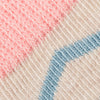 Kids Socks Zig Zag Pattern Cream and Blue