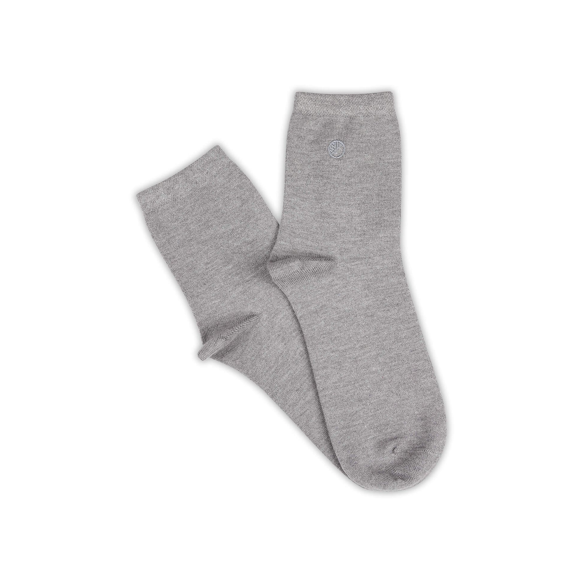 Women's Luxe Grey Socks