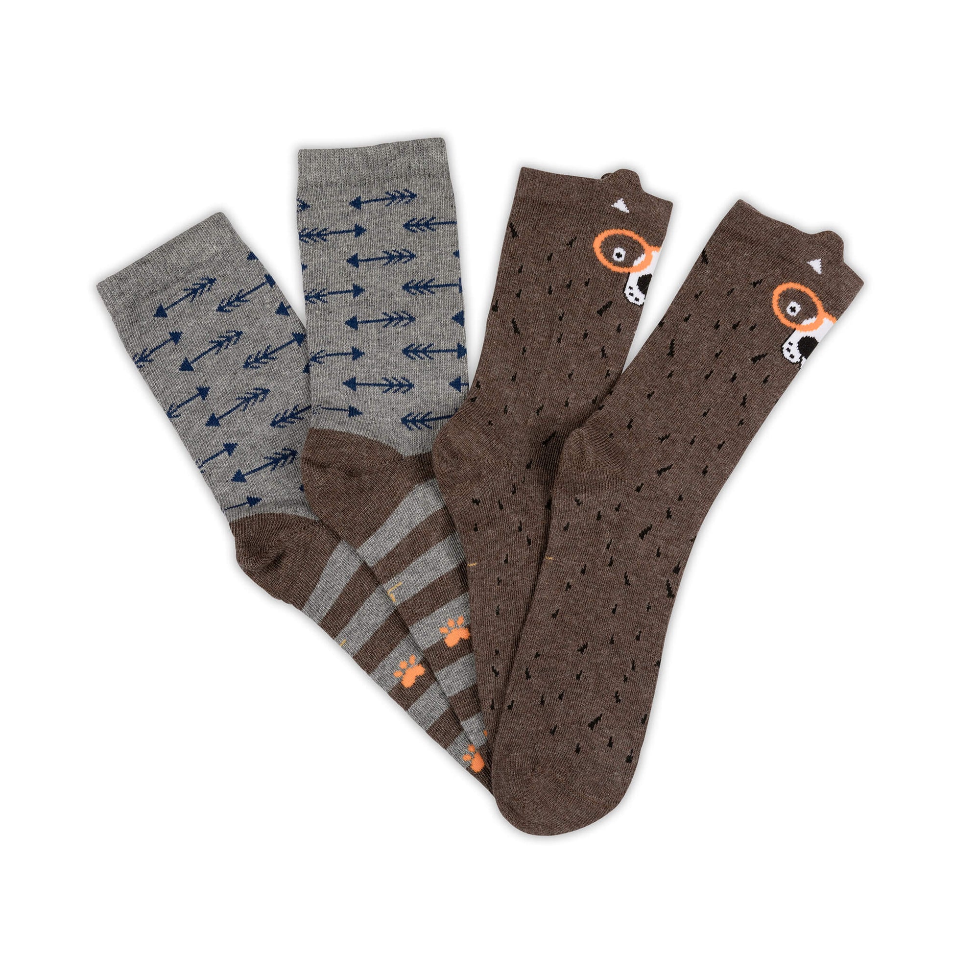 Bjorn Bear Kids 2 Pack Socks