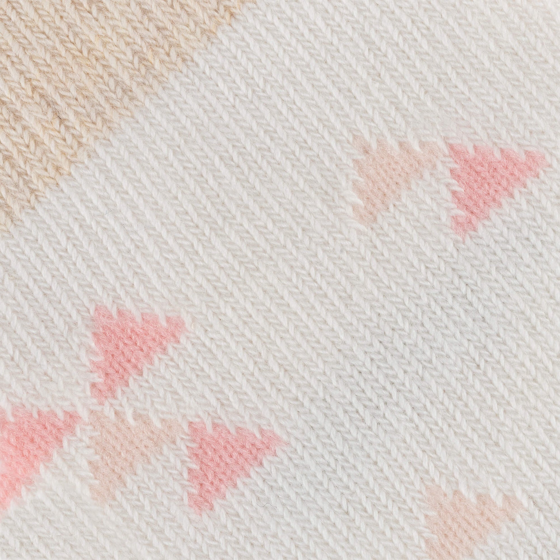 Geo Bunny Baby Socks Pattern 1