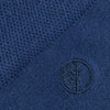 Navy Mens Luxury Smart Socks Close Up