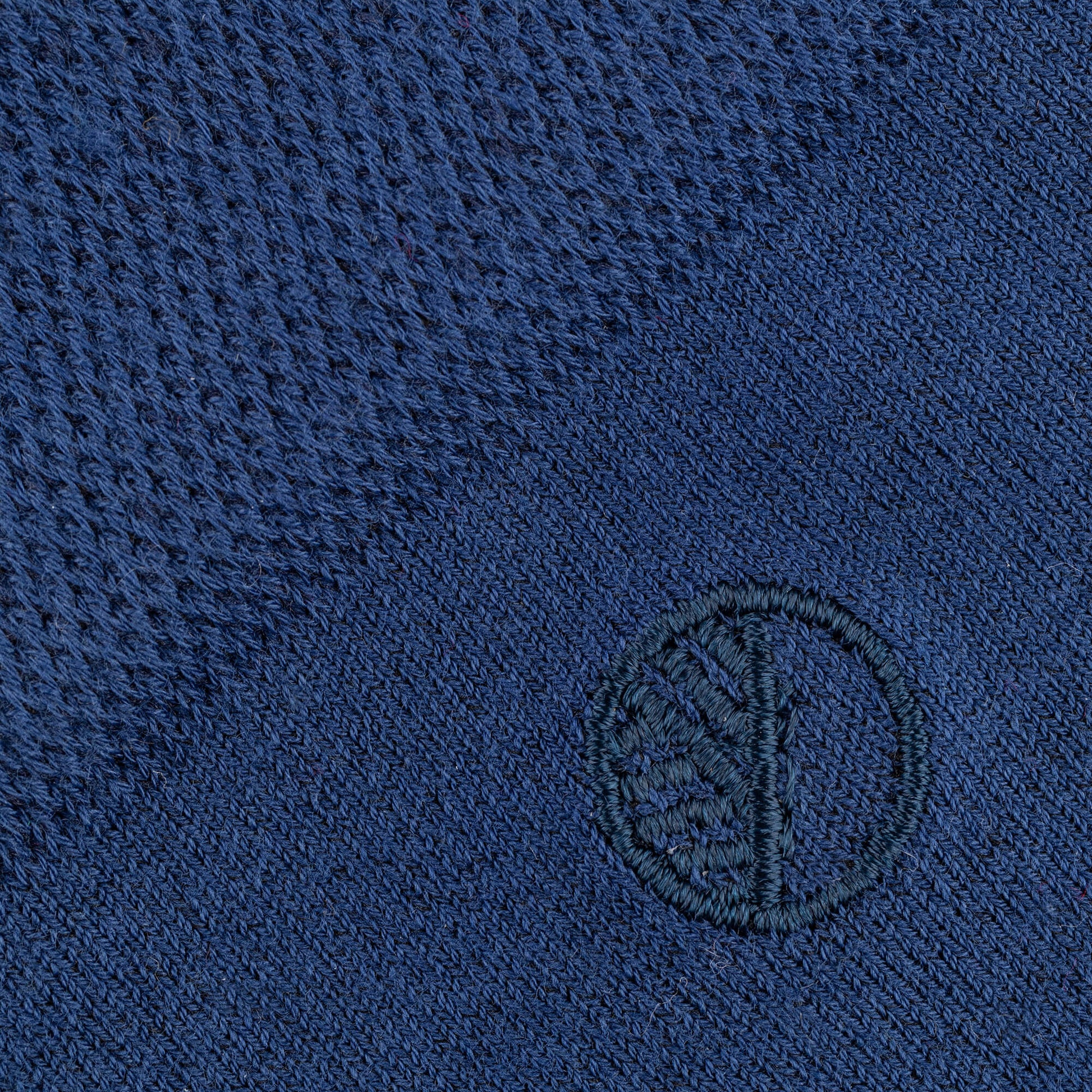 Navy Mens Luxury Smart Socks Close Up