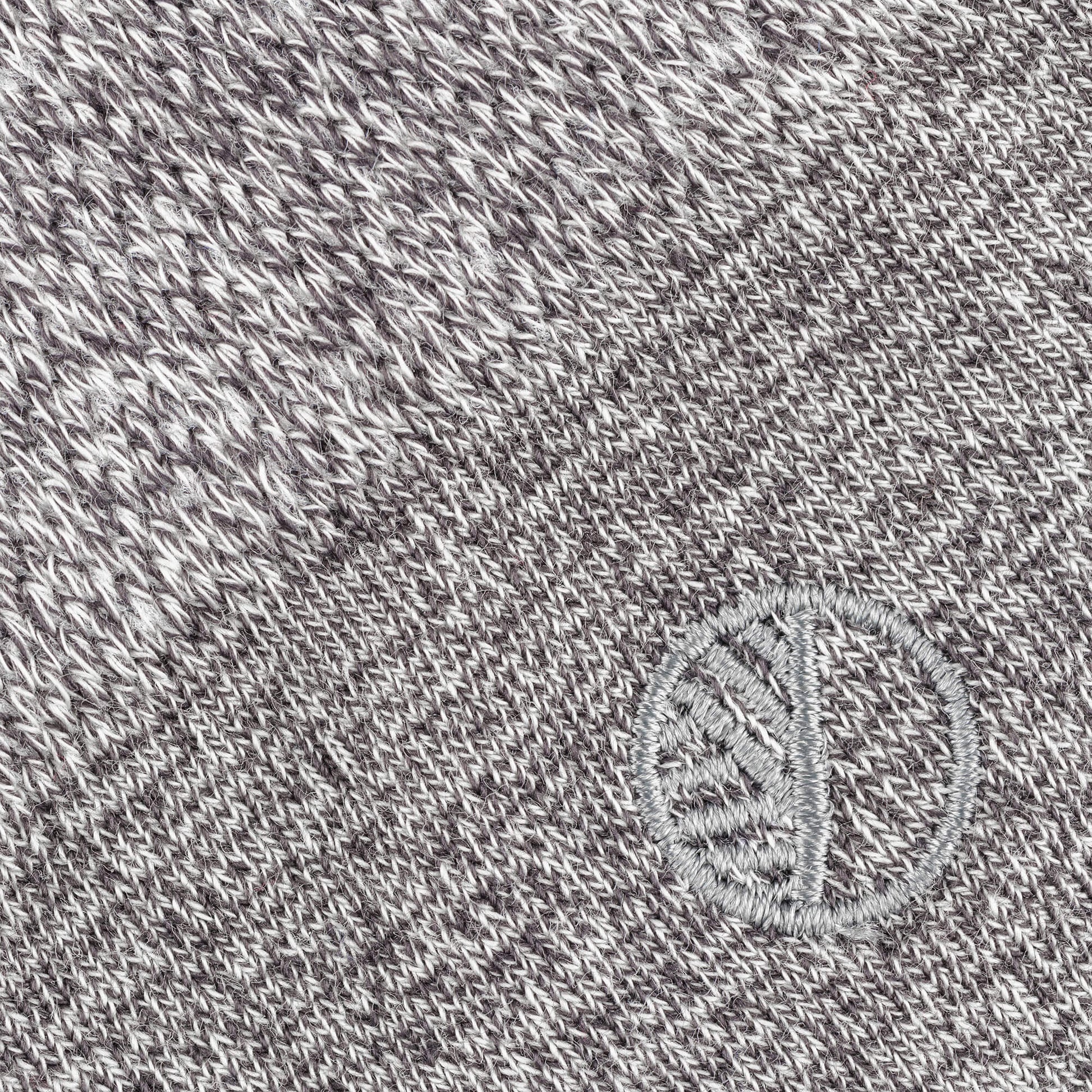 Grey Mens Luxury Smart Socks Close Up