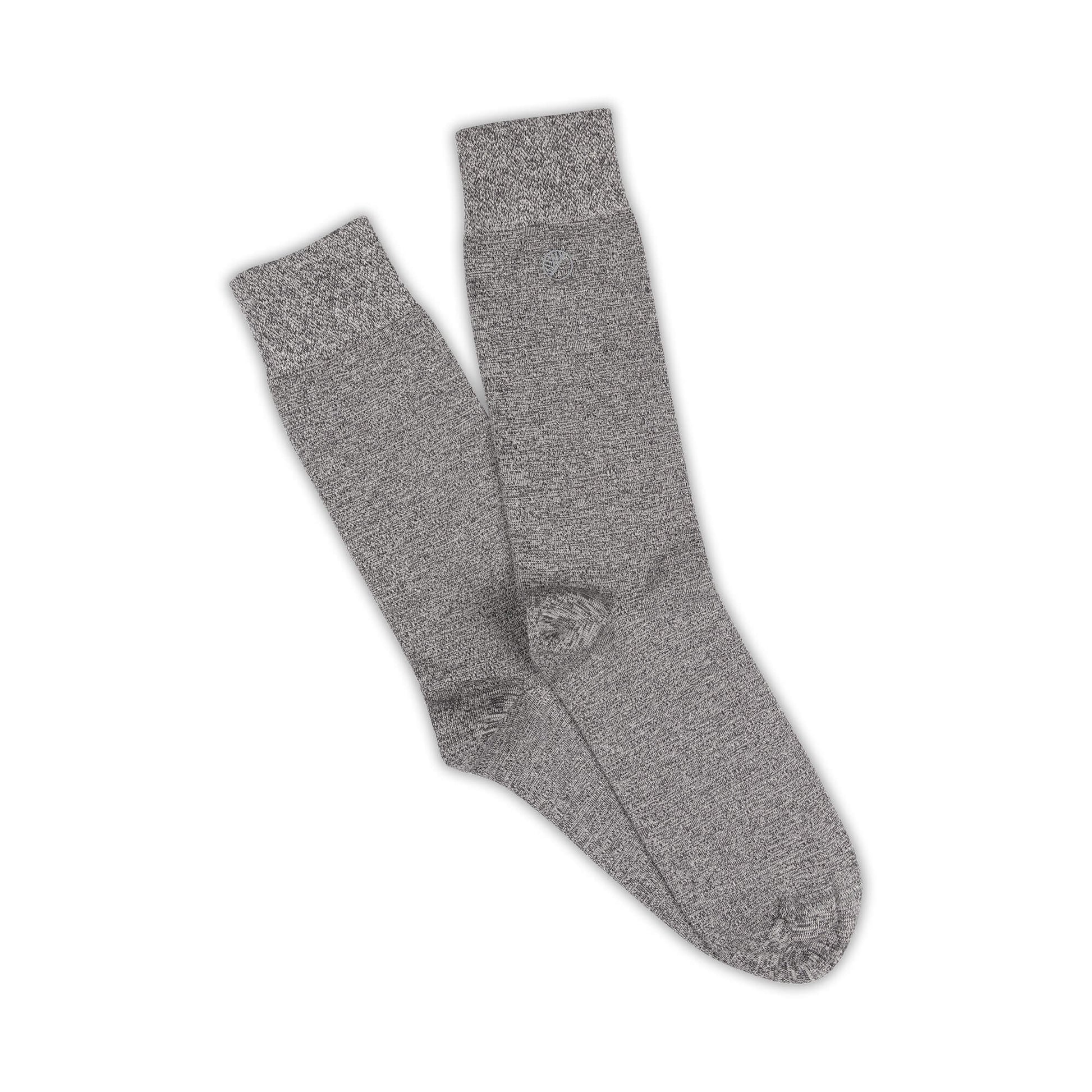 Grey Mens Luxury Smart Socks