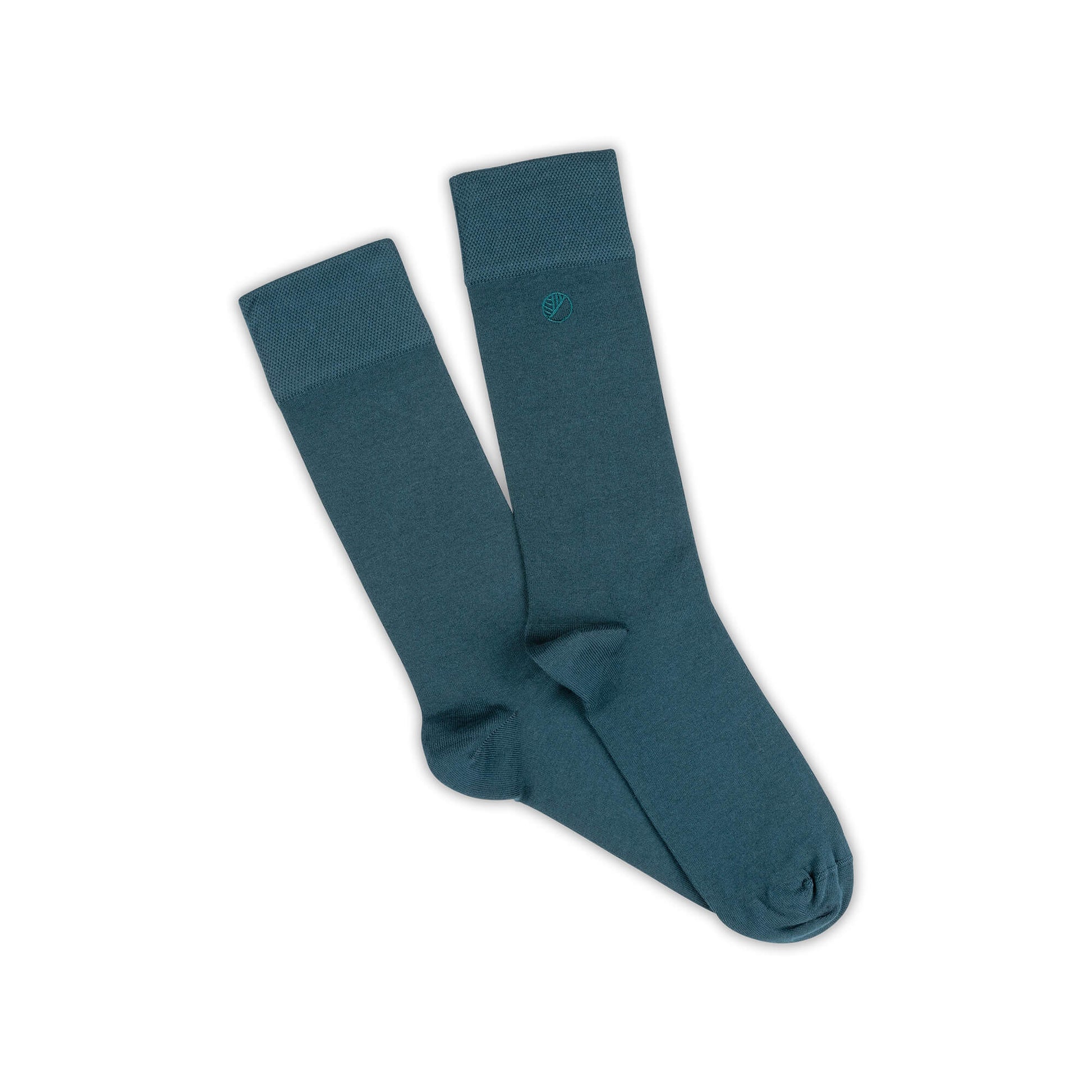 Teal Mens Luxury Smart Socks