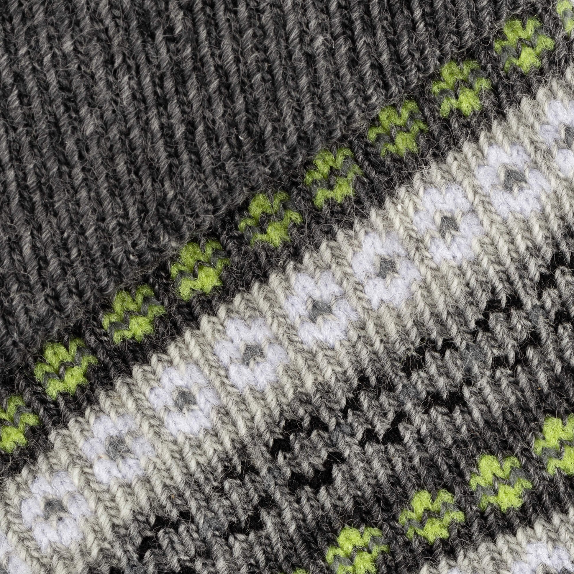 Baby Grey Fairisle Pattern 2