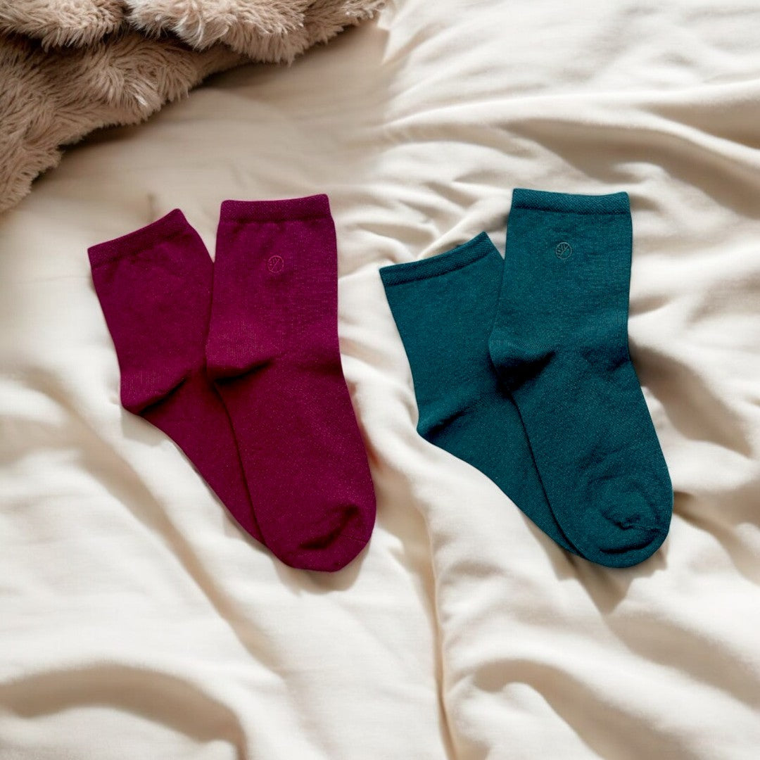Luxe Merino Wool Women's Socks Lifestyle