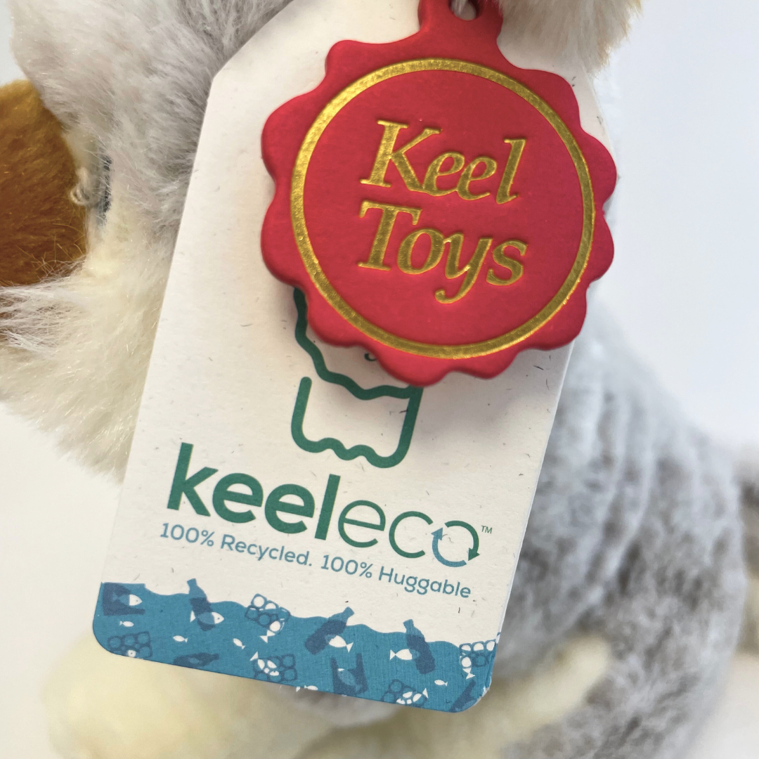 Keel Eco Wolf Soft Toy Tag