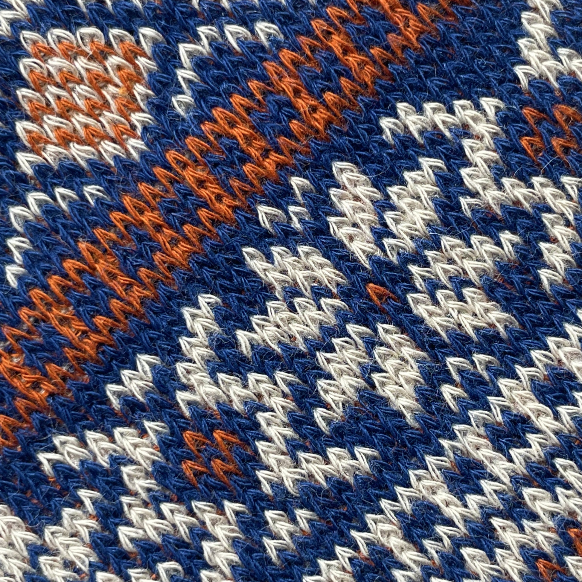 Traditional Fairisle Unisex Ankle Socks - Beige Close Up