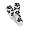 Monochrome Floral Women's Ankle Sock