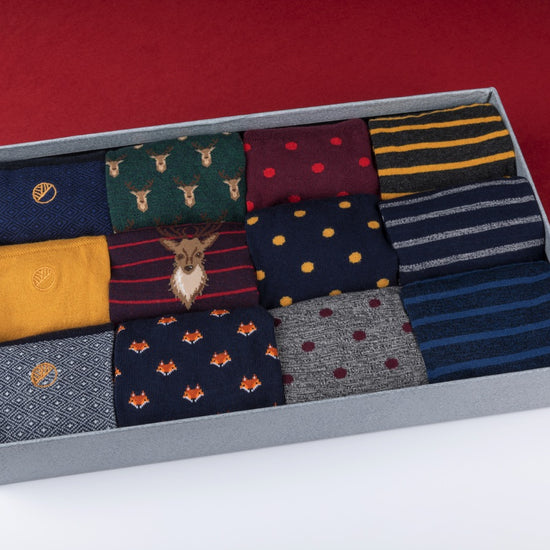 mens 12 pack gift box content