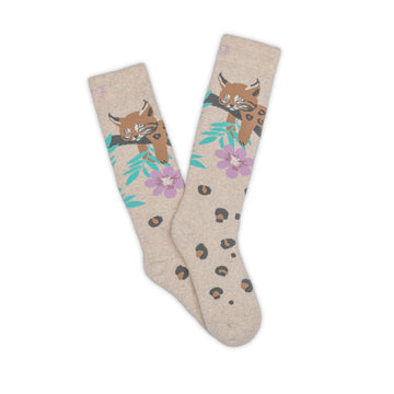Kids Lynx Knee-High Socks