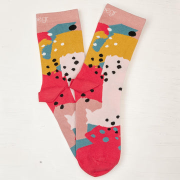 Abstract Shape Women's Ankle Socks