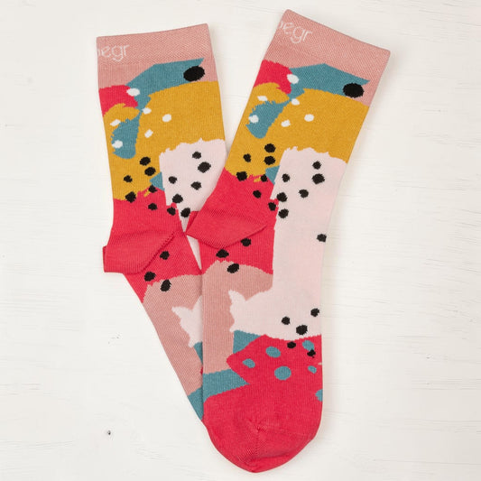 Abstract Shape Women's Ankle Socks