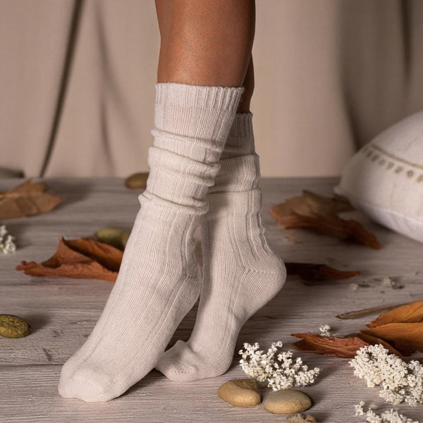 Slouchy Cashmere Women's Socks