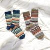 Geo Fairisle Unisex Ankle Socks