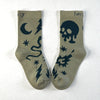 Kids Wolf Graffiti Sport Socks