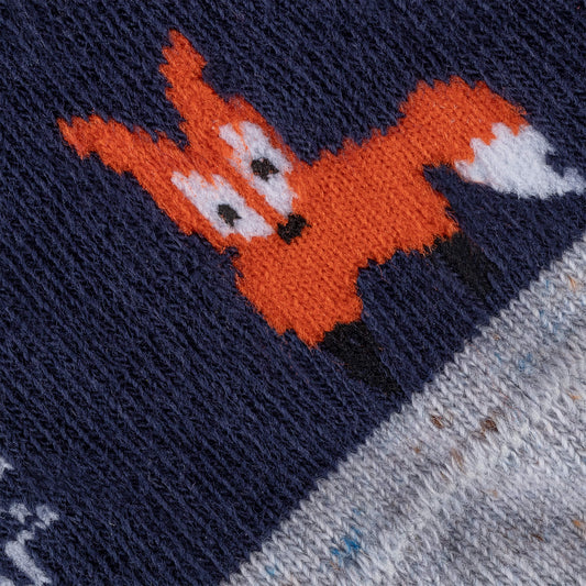 Silly Fox Close Up 1 Womens Socks