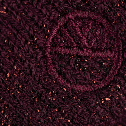 Baby Burgundy Sparkle Pattern