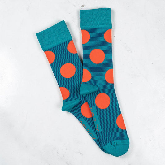 Mens Large Spot Socks