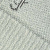 Close-up of mint fabric texture- womens leisure socks