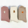 Women's Embroidered Cosy Socks